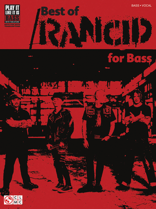 Book cover for Best of Rancid for Bass