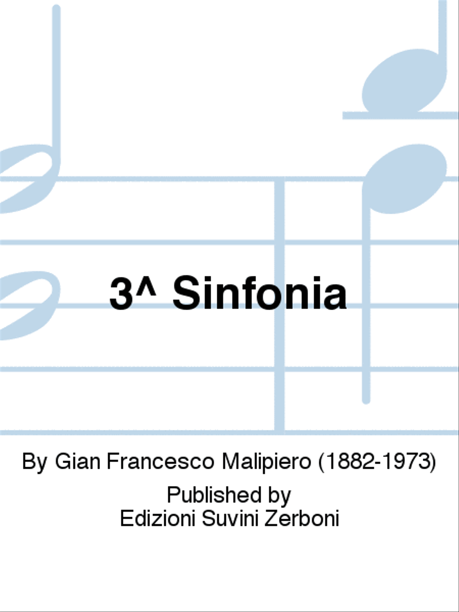3^ Sinfonia Chamber Orchestra scores gallery preview page 1