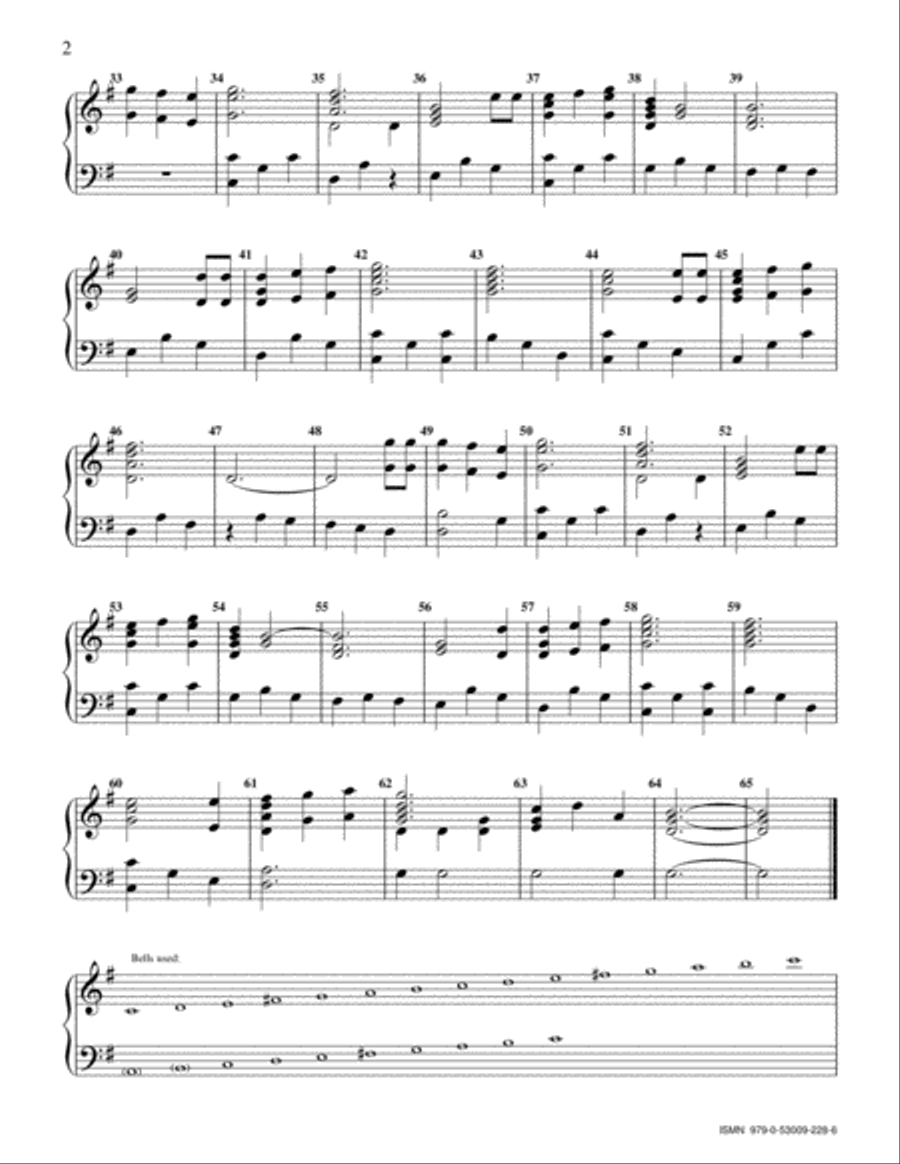 Annie's Song Handbell Choir scores gallery preview page 2