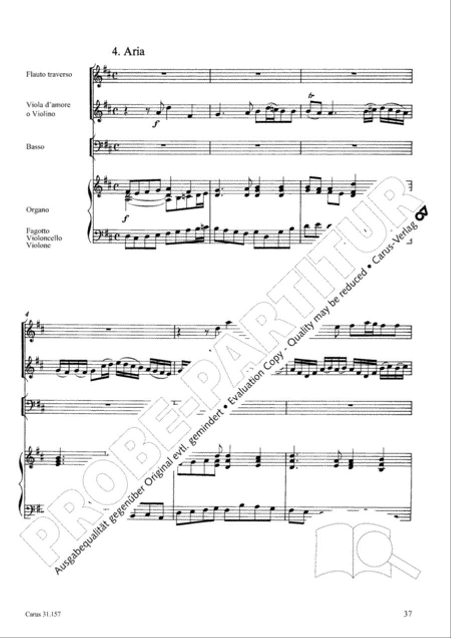 Lord, do not depart until I am blessed (Ich lasse dich nicht, du segnest mich denn) TB scores gallery preview page 38