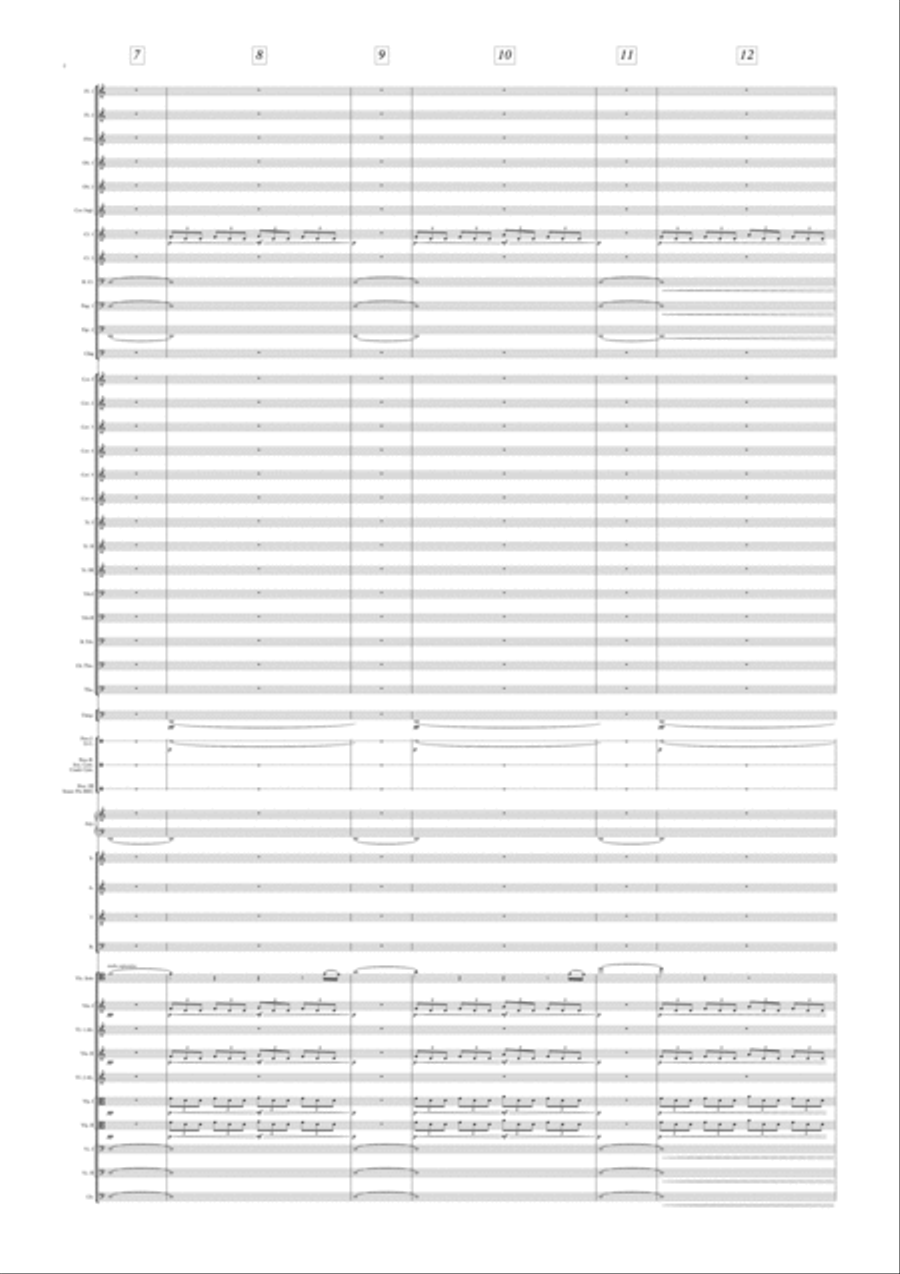 Epic Glory Full Orchestra scores gallery preview page 5