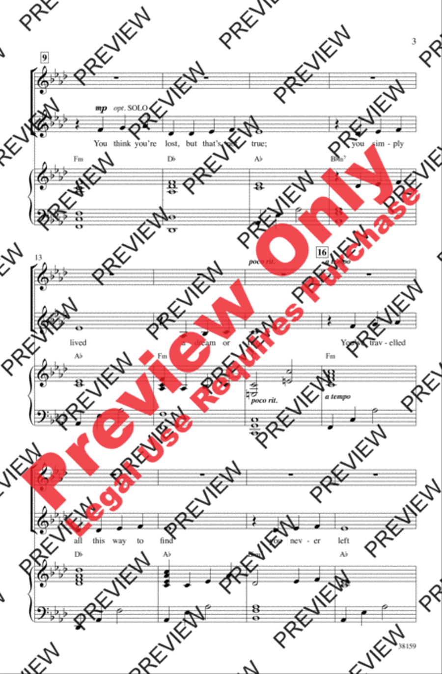 Already Home Women's Choir scores gallery preview page 3