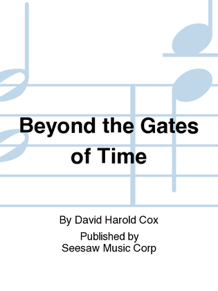 Book cover for Beyond the Gates of Time