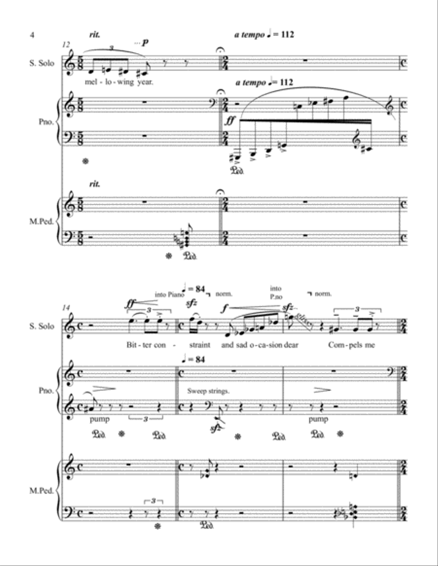 [Eaton] Lycidas Voice Solo scores gallery preview page 6