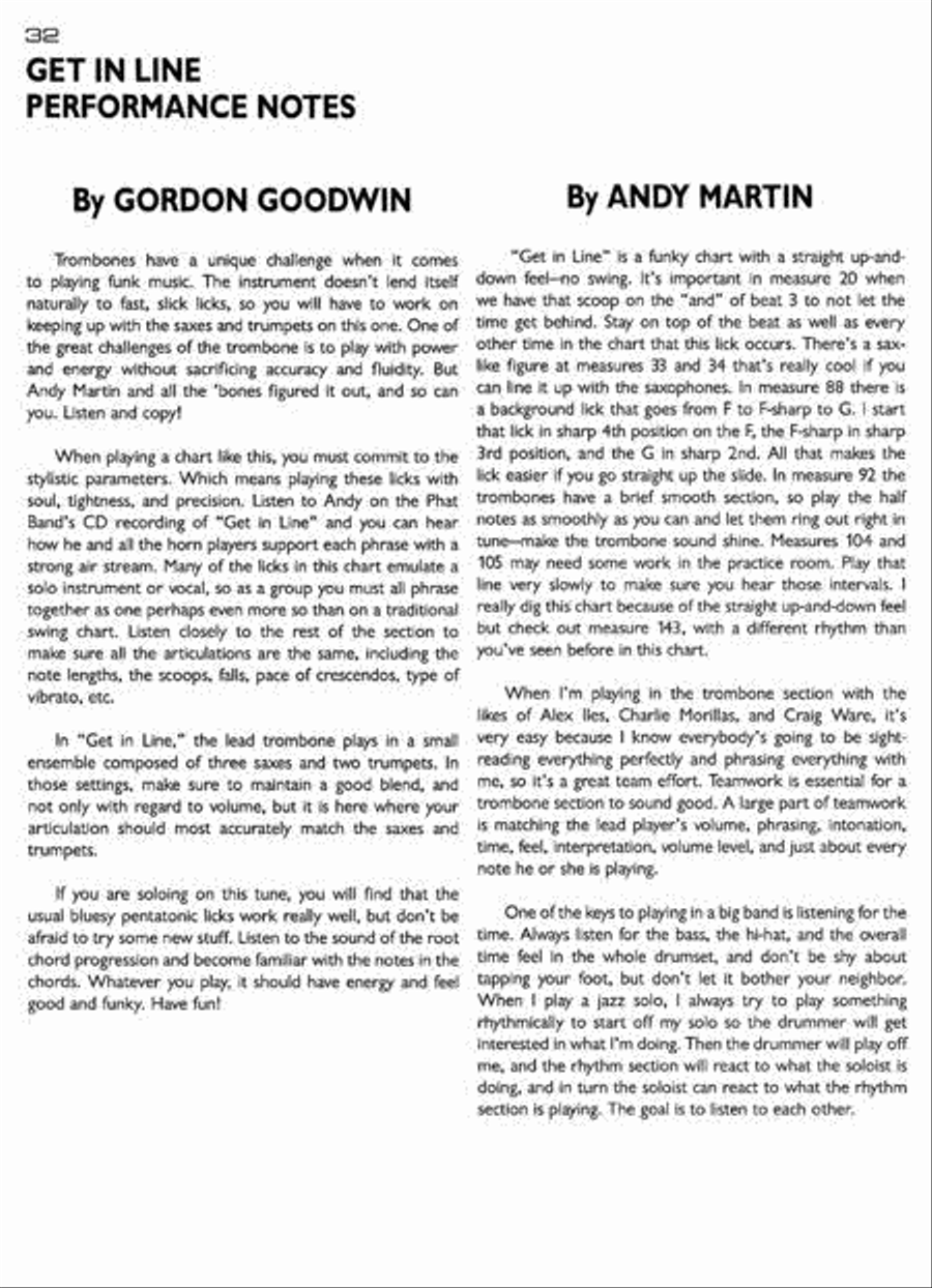 Big Phat Band - Trombone Baritone Horn scores gallery preview page 6