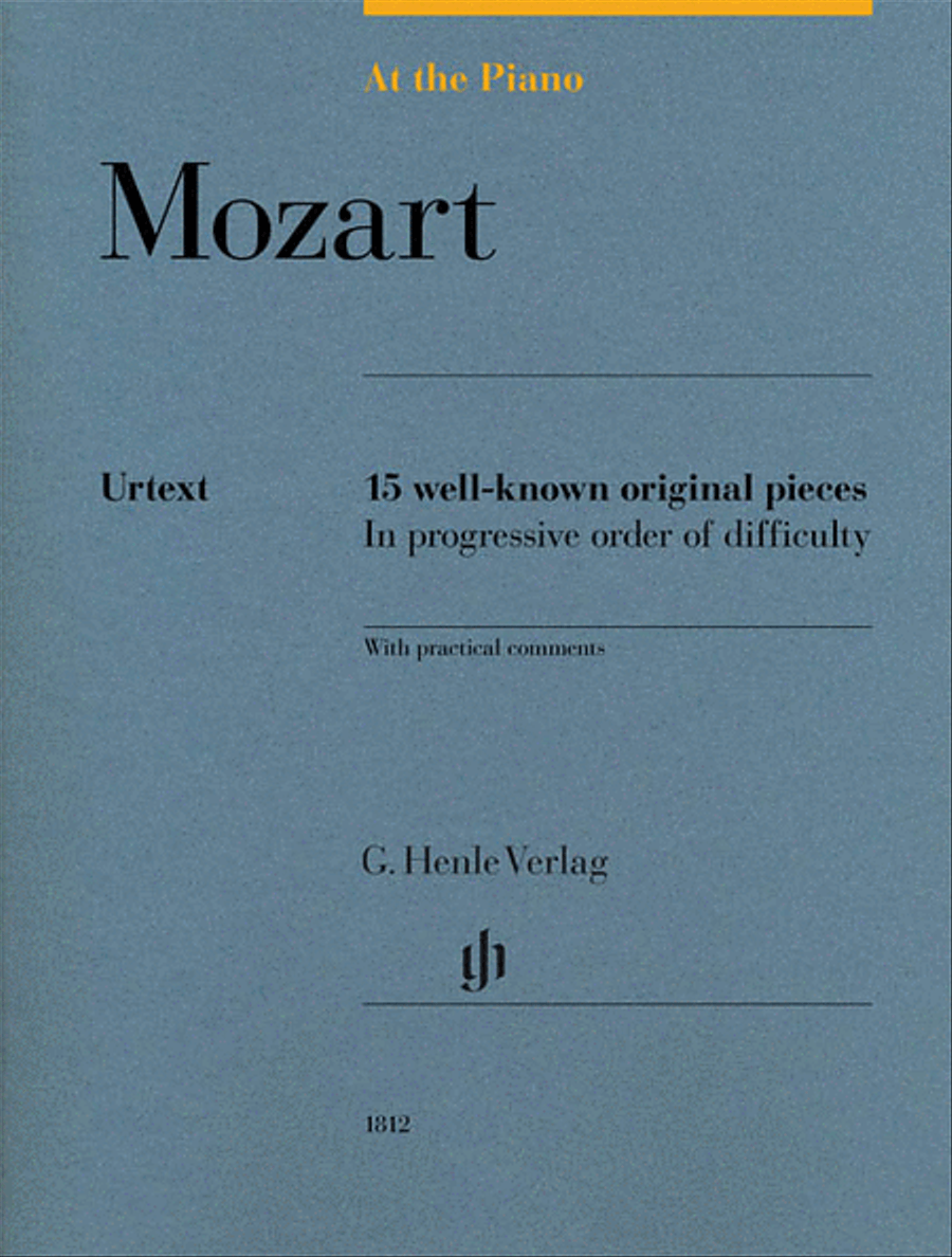 Mozart: At the Piano Piano Solo scores gallery preview page 1
