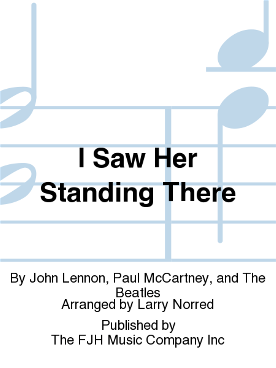 I Saw Her Standing There Jazz Ensemble scores gallery preview page 1
