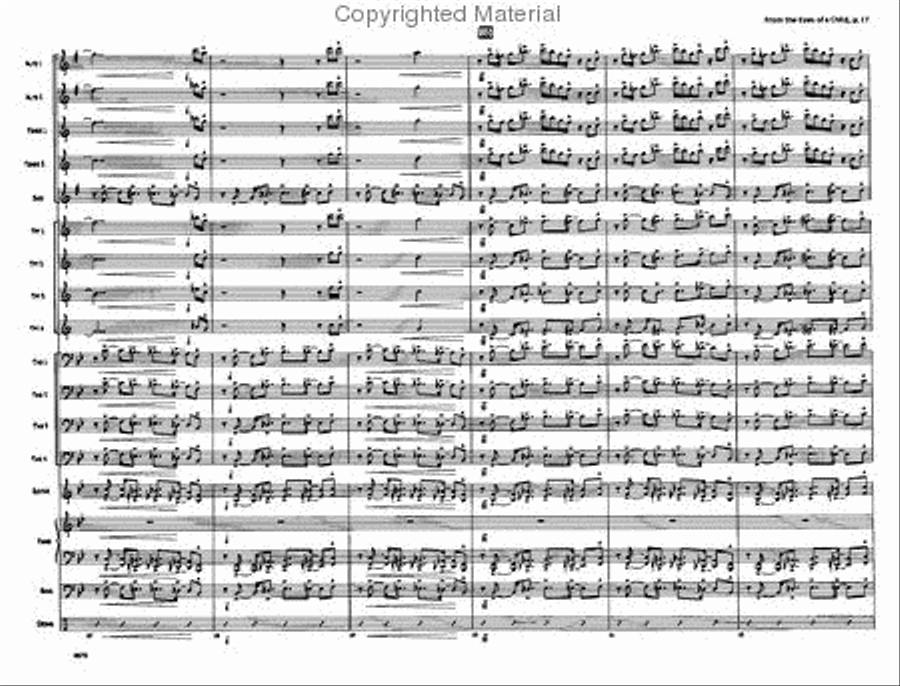 From the Eyes of a Child From the Eyes of a Child Jazz Ensemble scores gallery preview page 16