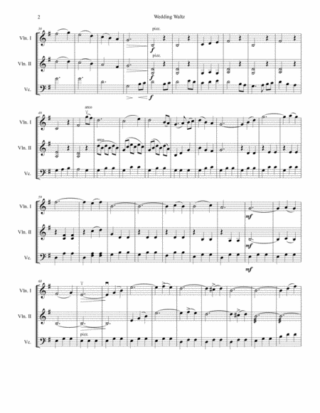 Wedding Waltz -- String Trio image number null