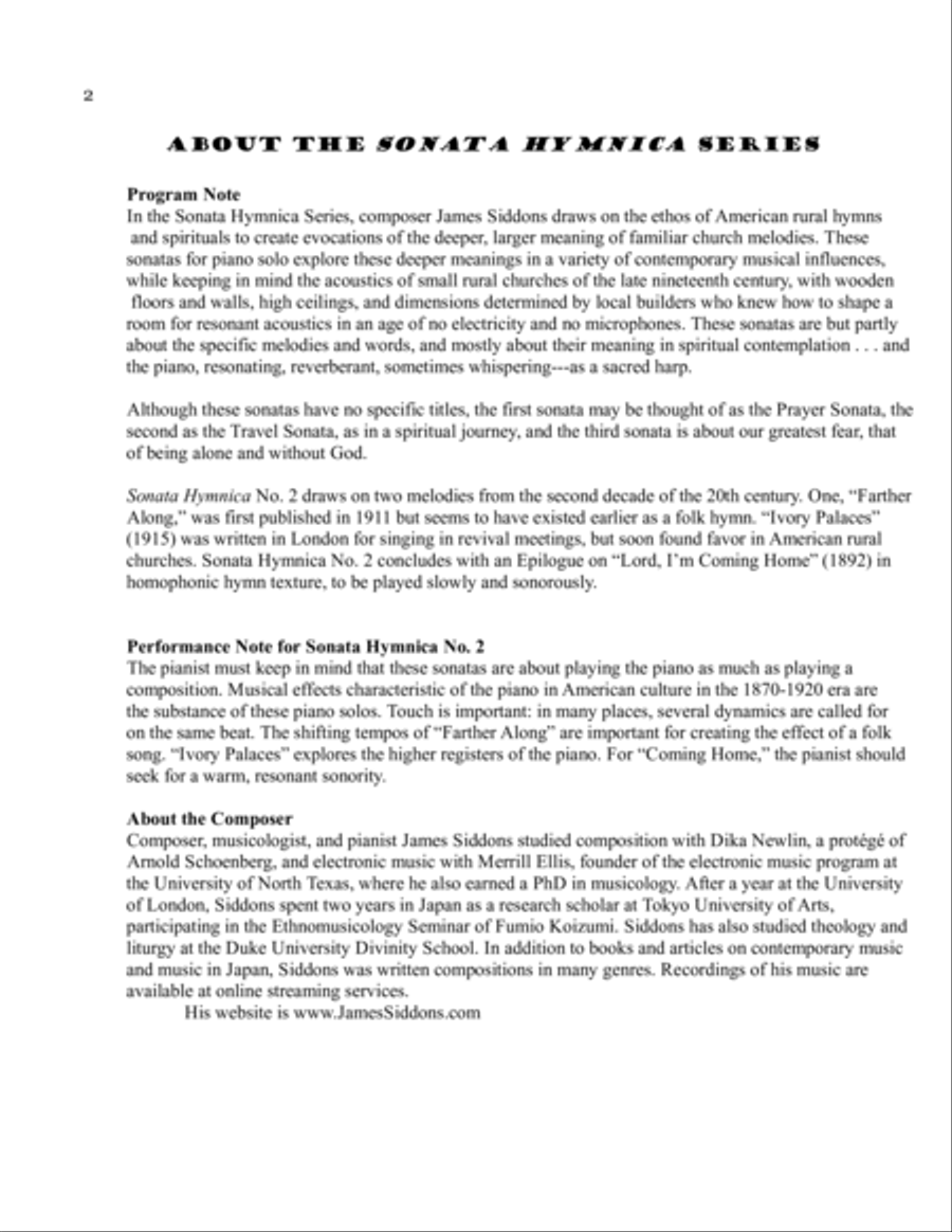 Sonata Hymnica No. 2 Piano Solo scores gallery preview page 2