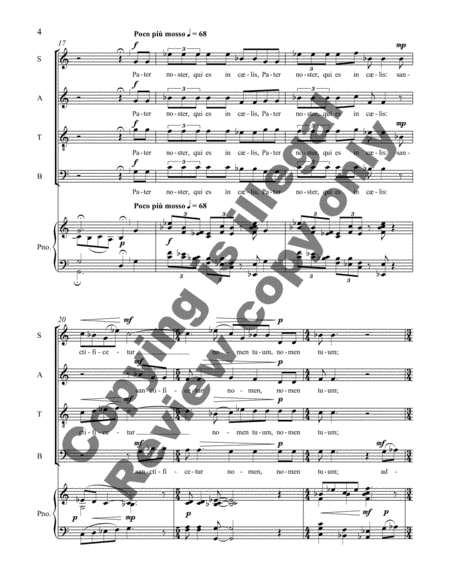 Pater Noster (Preghiera) (Piano/Vocal Score)