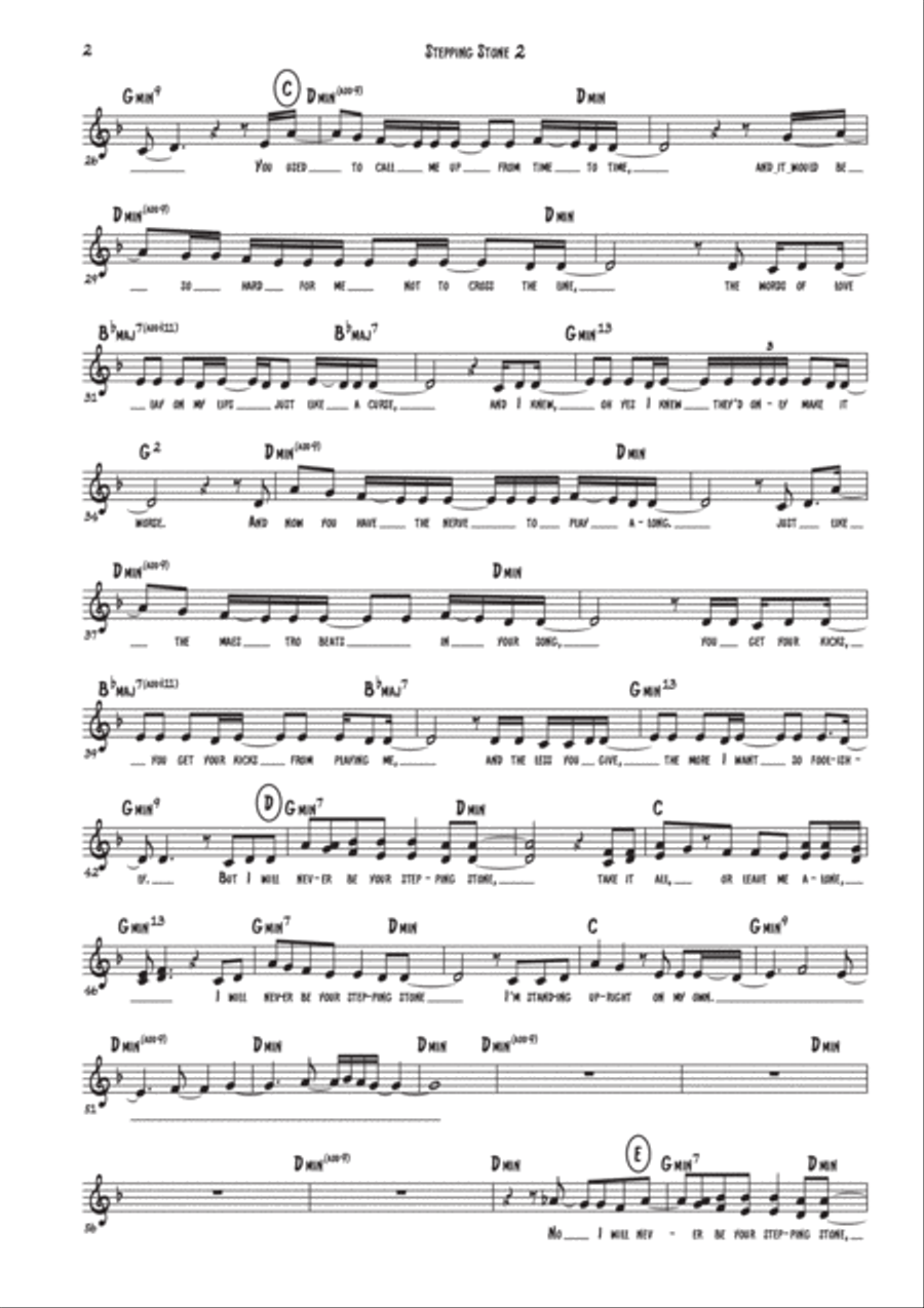 Stepping Stone Piano scores gallery preview page 2