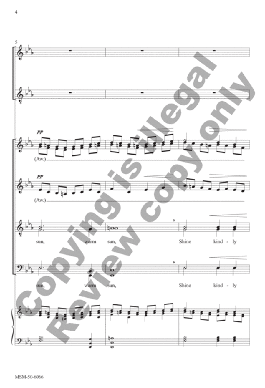The Souls of the Righteous 4-Part scores gallery preview page 4