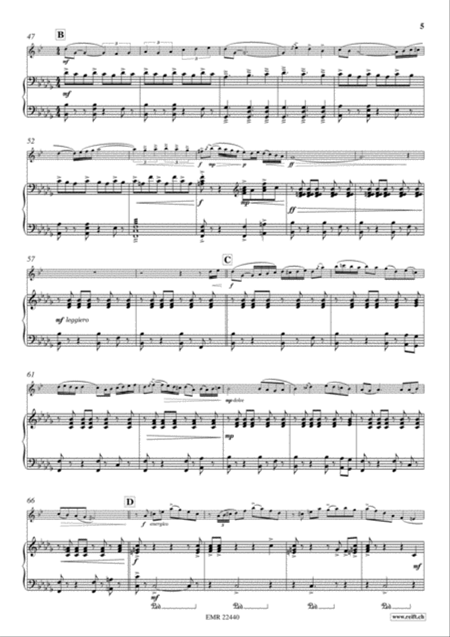 Hungarian Horntail Voice Solo scores gallery preview page 5