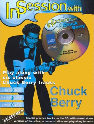 Book cover for In Session With Chuck Berry Guitar Tab/CD