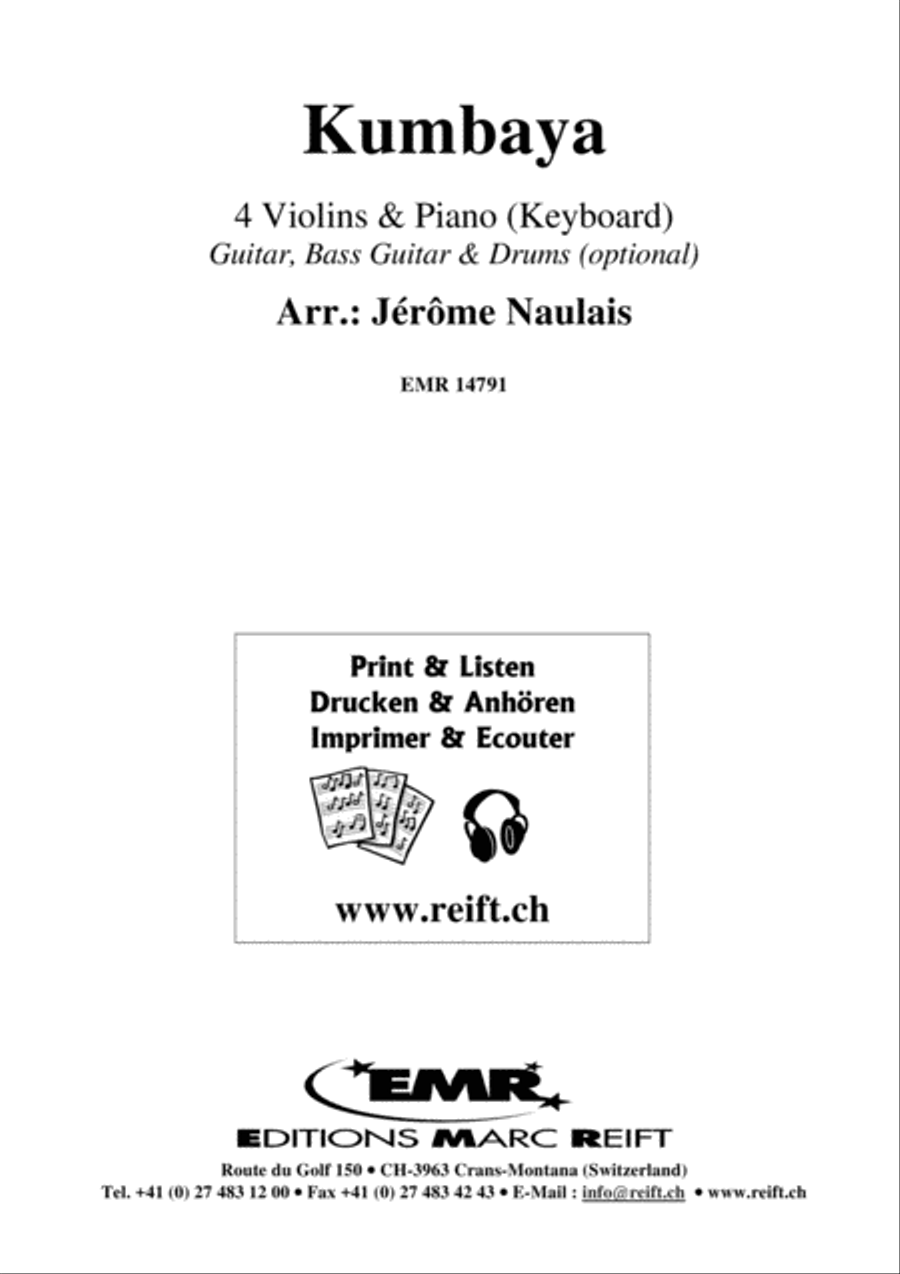 Kumbaya Kumbaya Violin scores gallery preview page 2