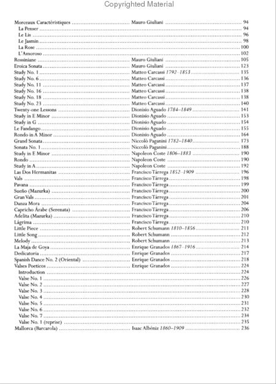 Library Of Guitar Classics 2 Acoustic Guitar scores gallery preview page 3