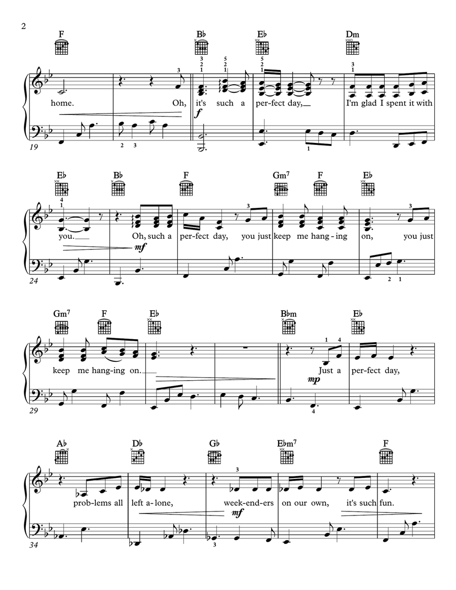 Perfect Day Piano Method scores gallery preview page 2
