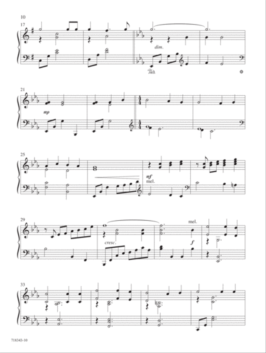 My Redeemer Piano Solo scores gallery preview page 6
