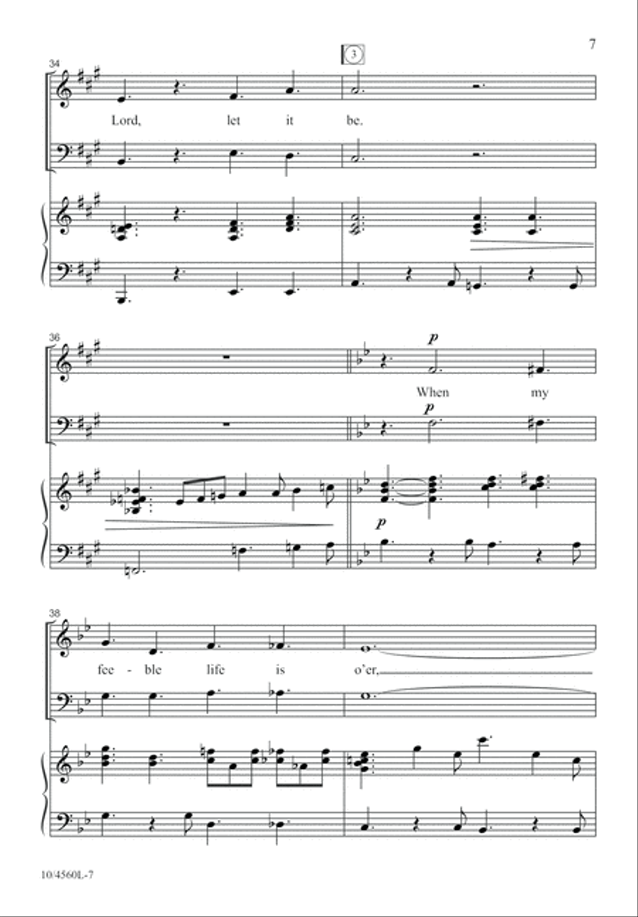 Just a Closer Walk 2-Part scores gallery preview page 7