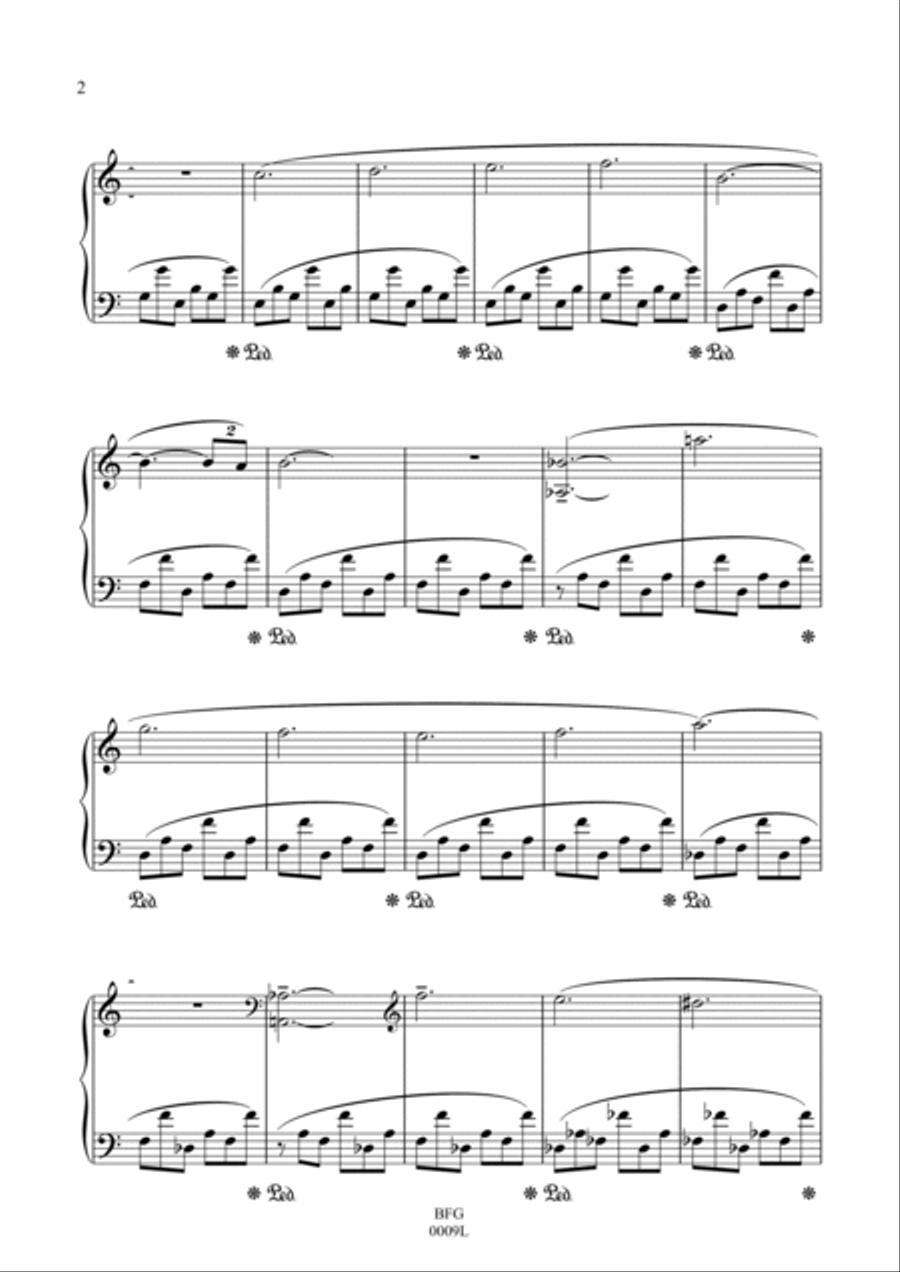 Legend Piano Solo scores gallery preview page 2