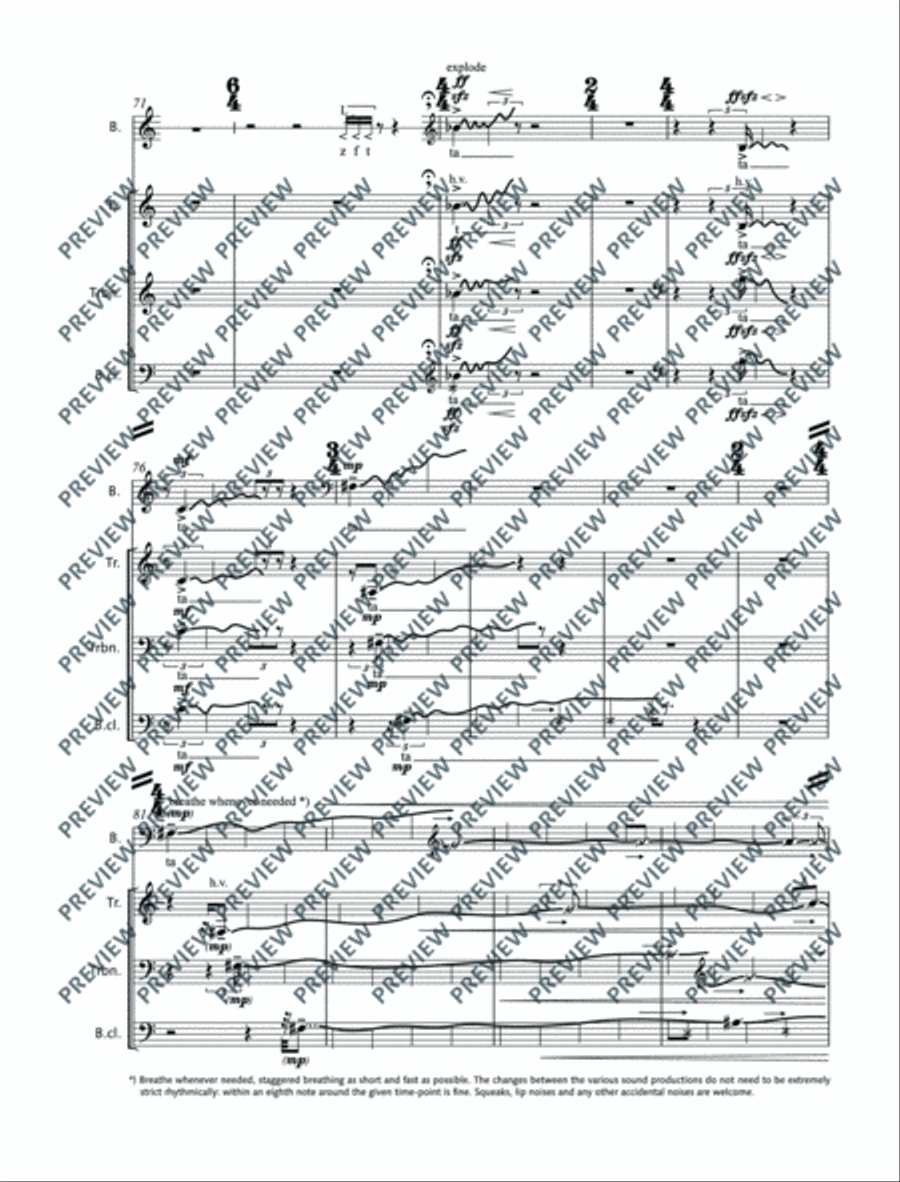 Irrational Irrational Clarinet scores gallery preview page 17