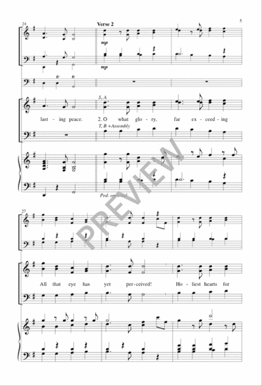 Sing with All the Saints Sing with All the Saints 4-Part scores gallery preview page 5