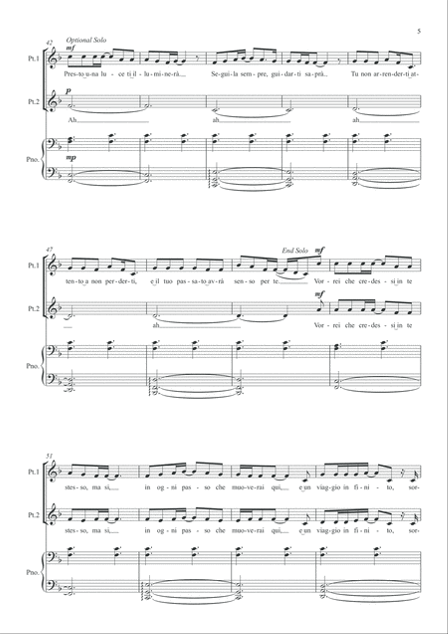 Fall On Me 2-Part scores gallery preview page 5