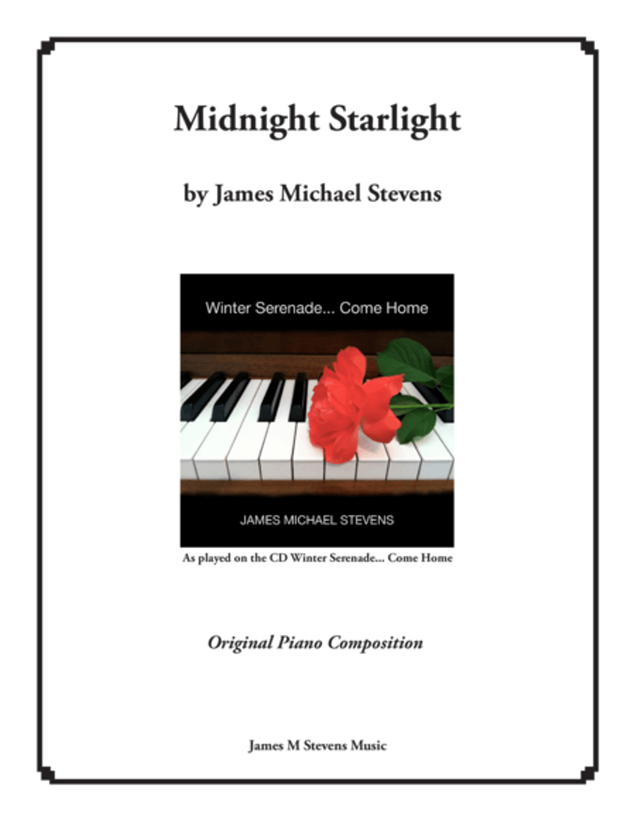 Midnight Starlight Piano Solo scores gallery preview page 1