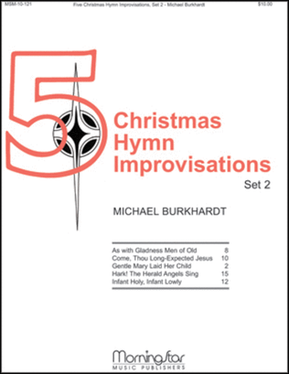 Book cover for Five Christmas Hymn Improvisations, Set 2