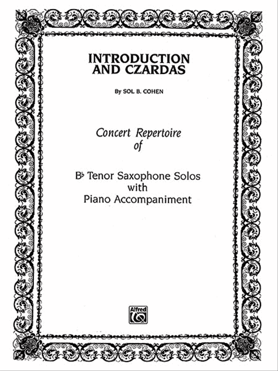 Introduction and Czardas Small Ensemble scores gallery preview page 1