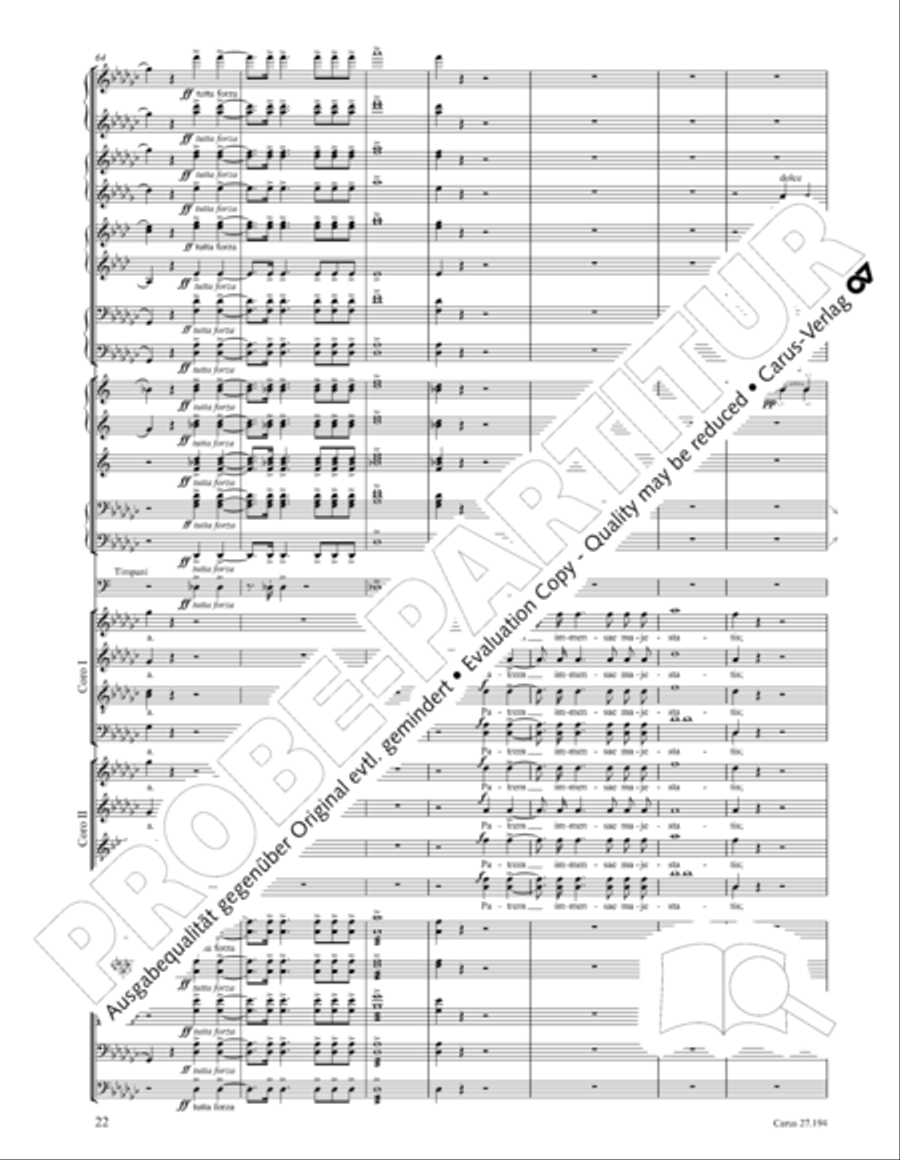Te Deum Te Deum 4-Part scores gallery preview page 23