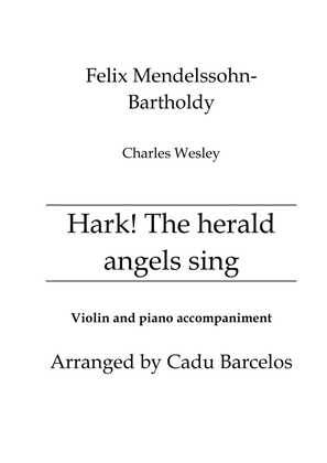 Hark! The herald angels sing (Violin and piano)