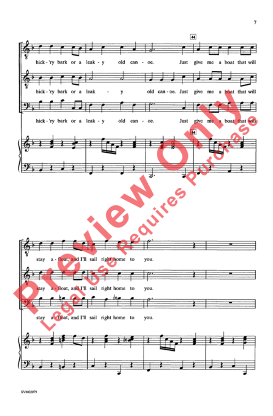 Ill Sail Right Home To You - TTB TTB scores gallery preview page 7