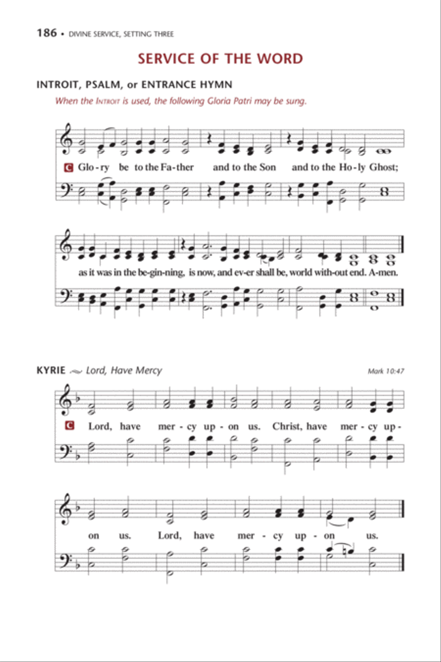 Lutheran Service Book: Personal/Gift Edition Choir scores gallery preview page 9