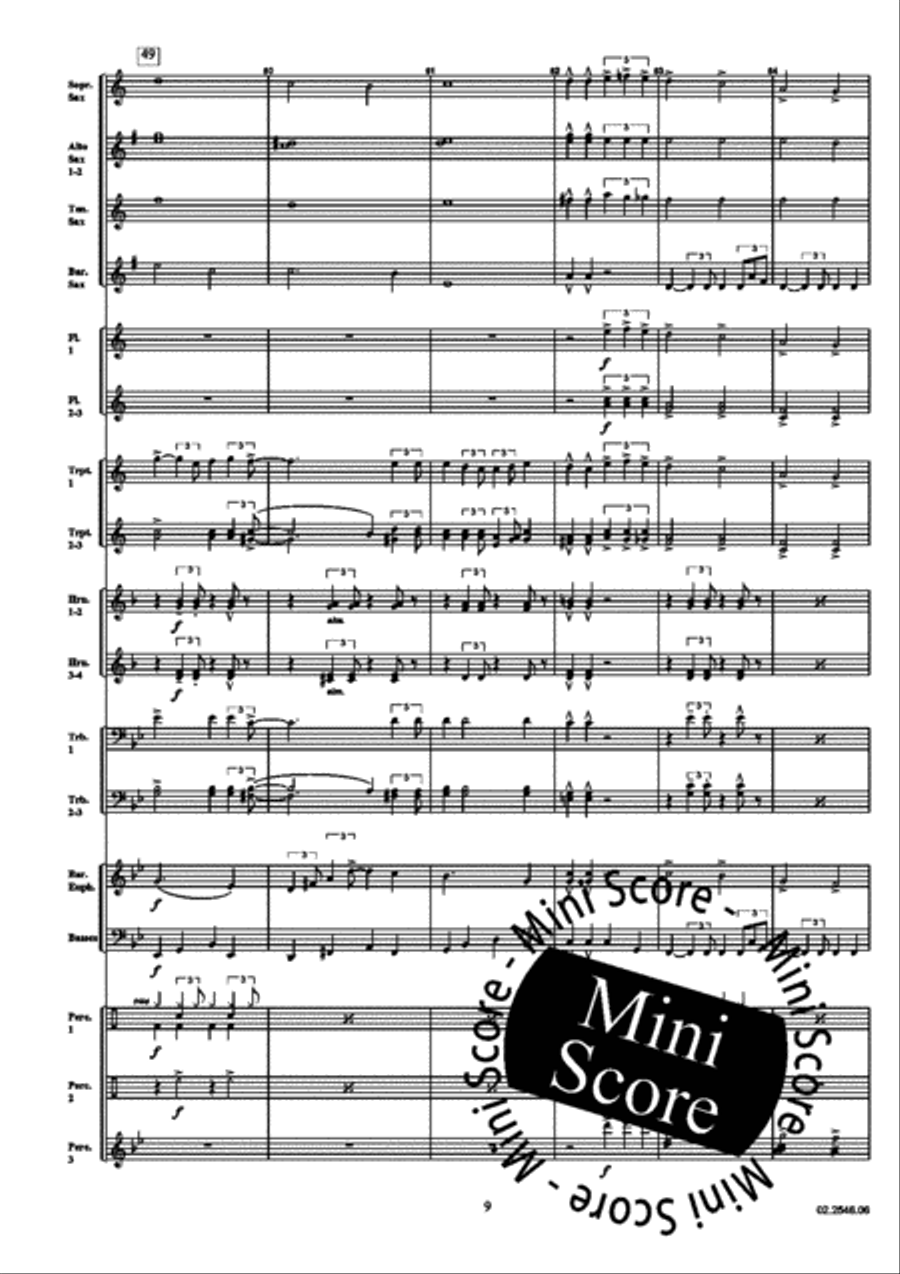 Stevie Wonder Medley Big Band scores gallery preview page 13