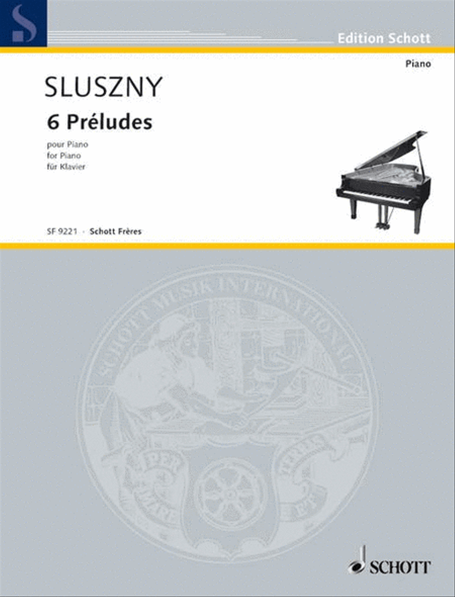 6 Préludes Piano Solo scores gallery preview page 1