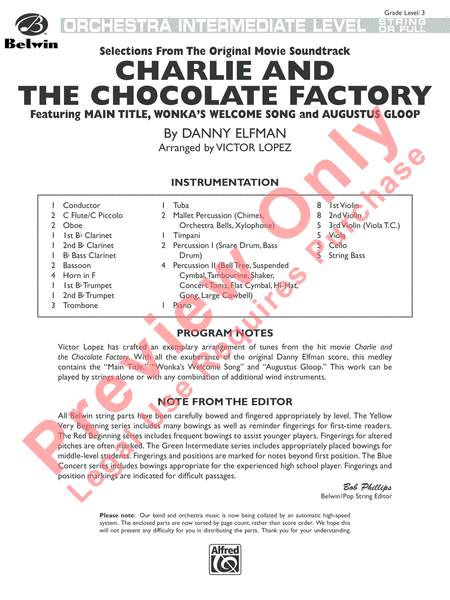 Charlie and the Chocolate Factory, Selections from the Original Movie Soundtrack image number null