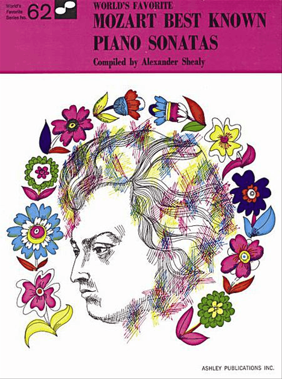 Mozart Best Known Piano Sonatas 62 Worlds Favorite Piano Accompaniment scores gallery preview page 1