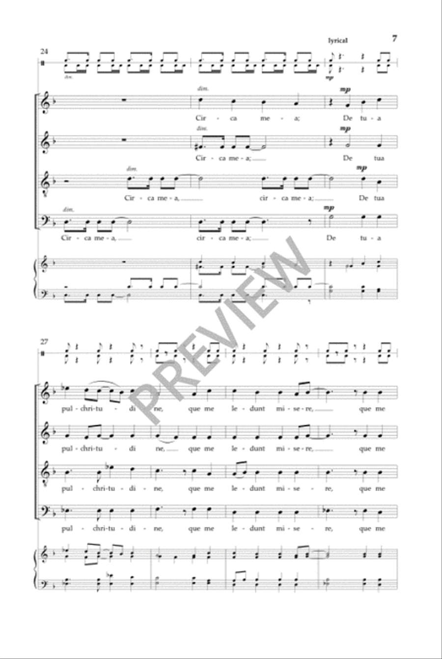 Circa Mea 4-Part scores gallery preview page 8