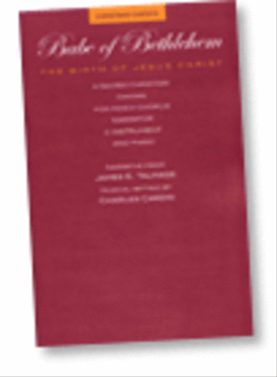 Babe Of Bethlehem - The Birth of Jesus Christ - Cantata 4-Part scores gallery preview page 1
