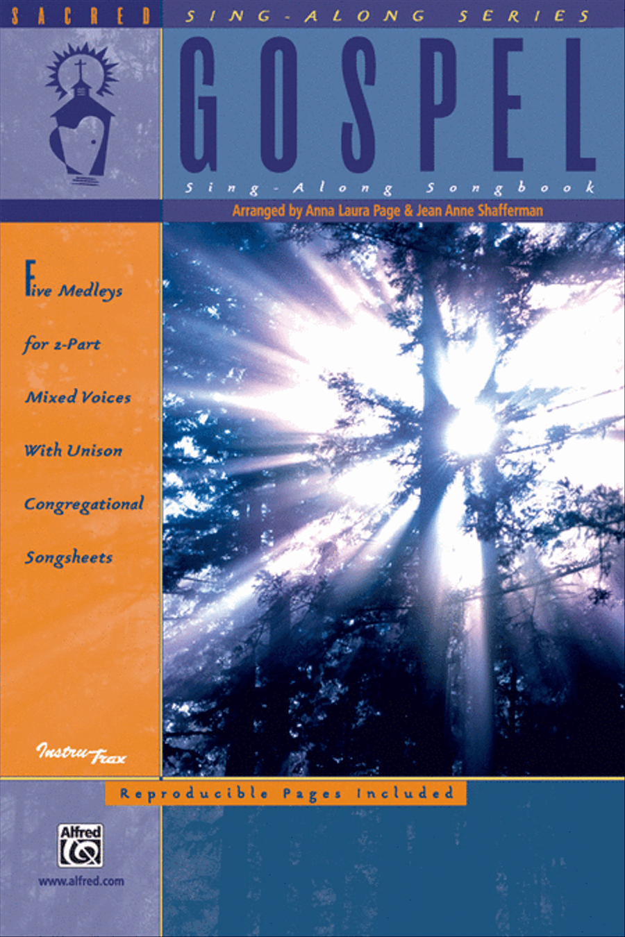 The Gospel Sing-Along Songbook 2-Part scores gallery preview page 1