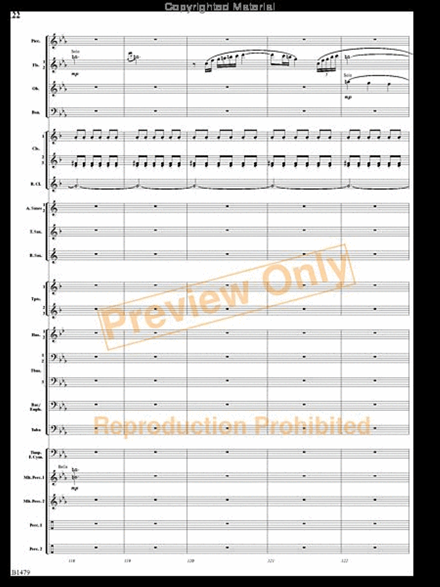 Gravity Wave Gravity Wave Concert Band scores gallery preview page 21