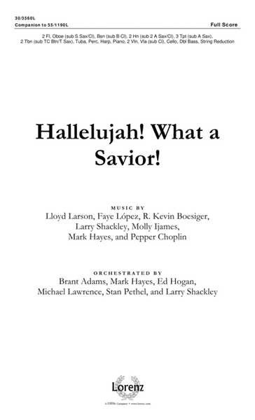 Hallelujah! What a Savior! - Full Score
