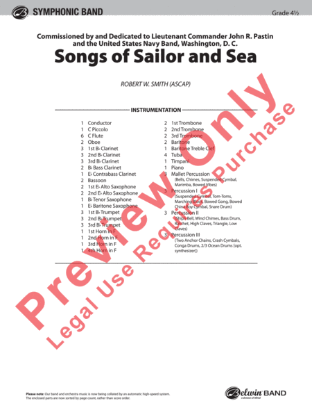 Songs of Sailor and Sea