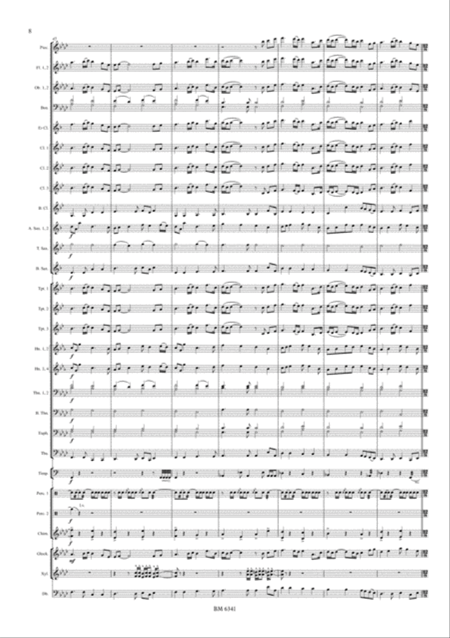 26000000 for Wind Band Concert Band scores gallery preview page 9