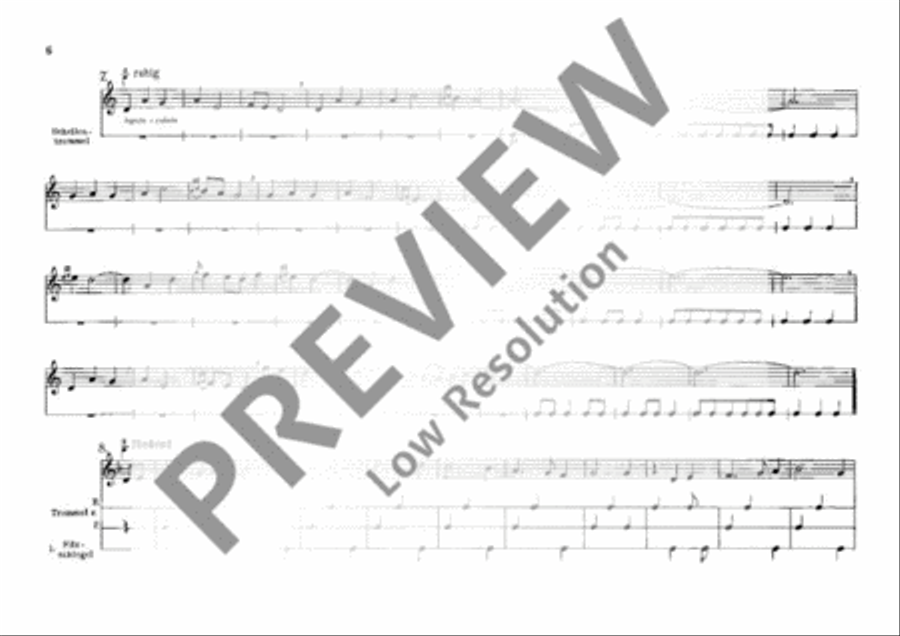 Pieces for Recorder and Drum Recorder scores gallery preview page 7