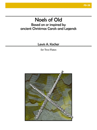 Book cover for Noels of Old for Two Flutes