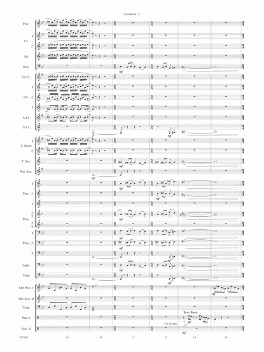 Heritage: Score Heritage: Score Concert Band scores gallery preview page 5