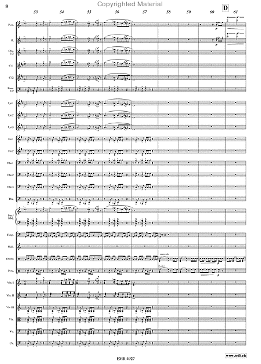Lawrence Of Arabia Orchestra scores gallery preview page 8